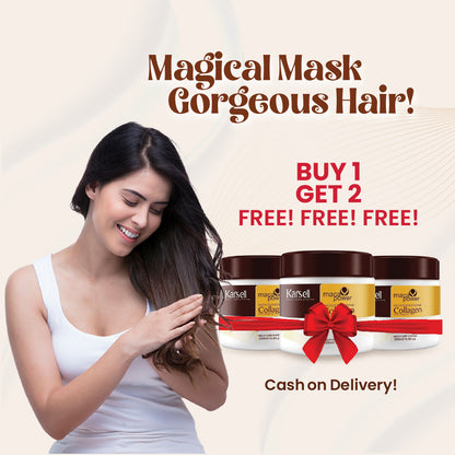 Karseell Collagen Hair Treatment Hair Mask (For All Hair Types) - Buy 1 Get 2 Free 🔥